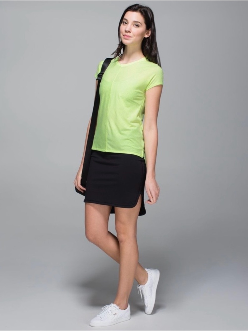 Lululemon Retreat Tee, Neon Clear Mint, 8